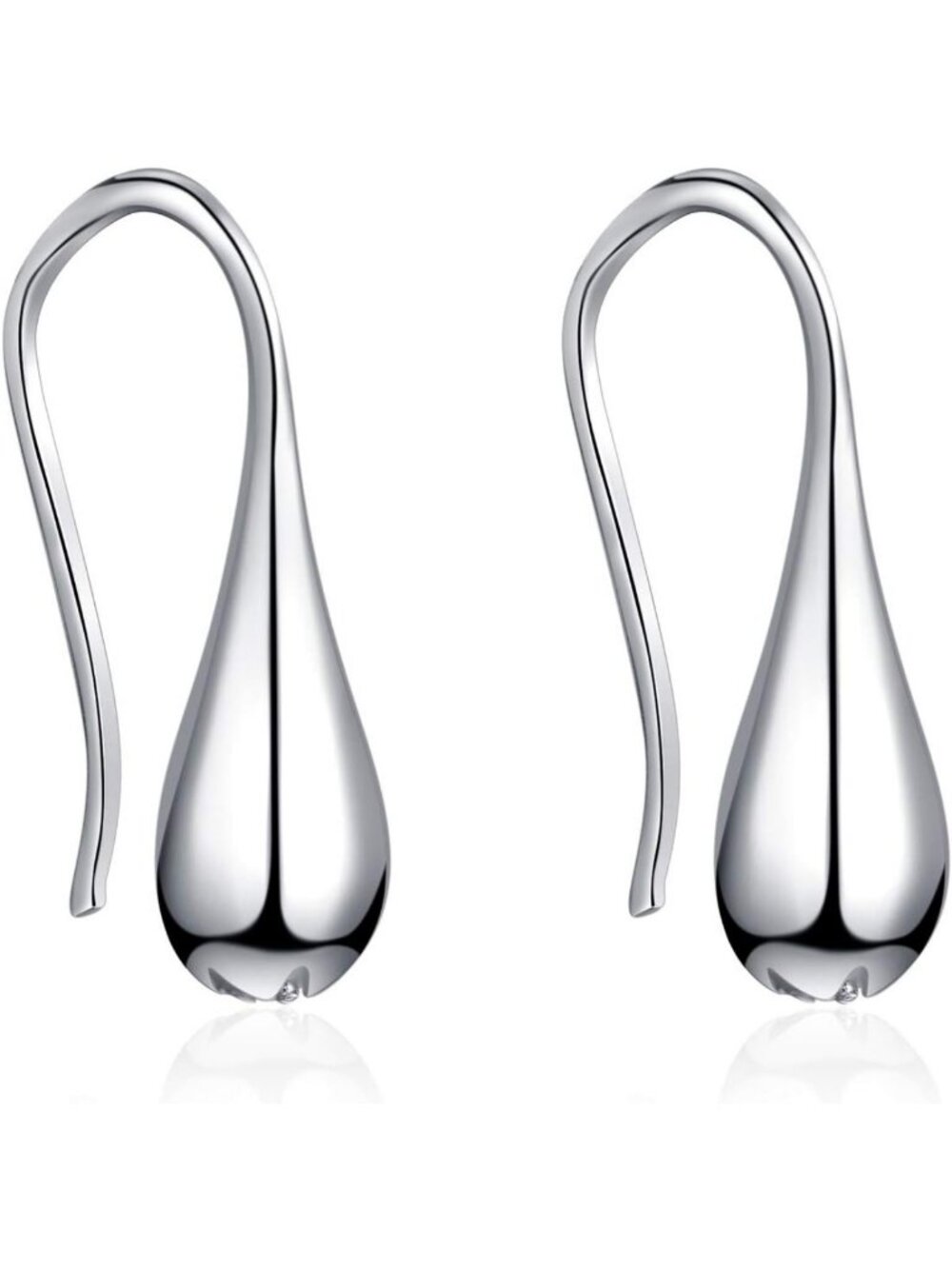Elegant Teardrop Dangle Earrings | 925 Sterling Silver | Perfect Gift for Women